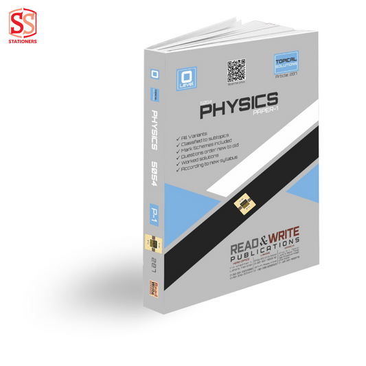 O Level Physics Paper 1 (MCQ’s) Topical Worked Solutions 281