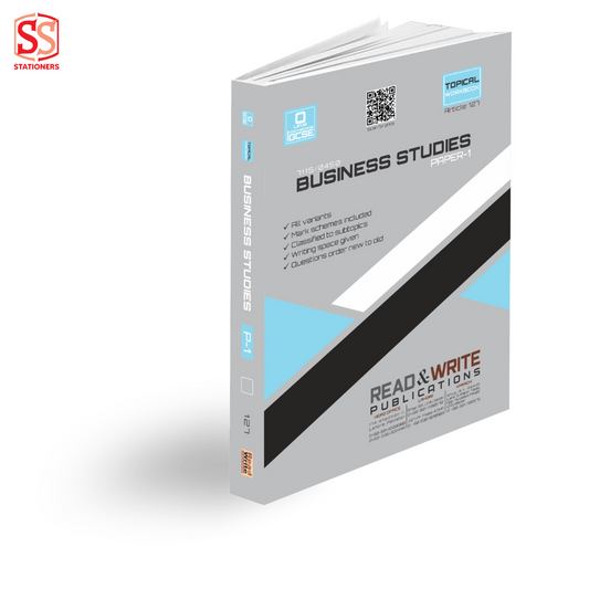 O Level/IGCSE Business Studies Topical Work Book 121