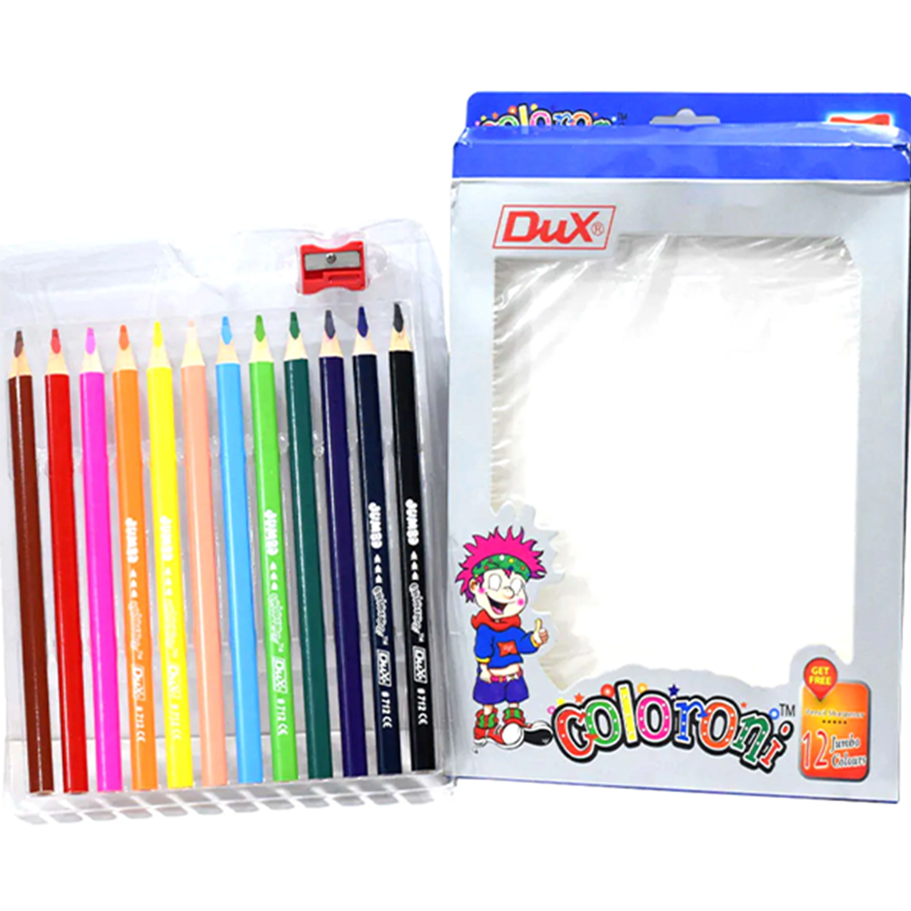 Dux Jumbo Color Pencil 12