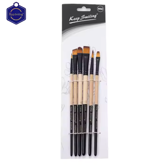 Keep Smiling mix Brush Set of 6