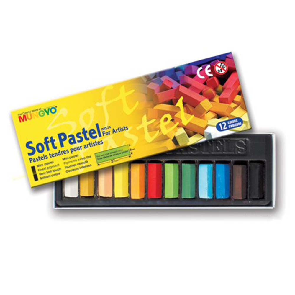 Mungyo Soft Pastel 12 Colors