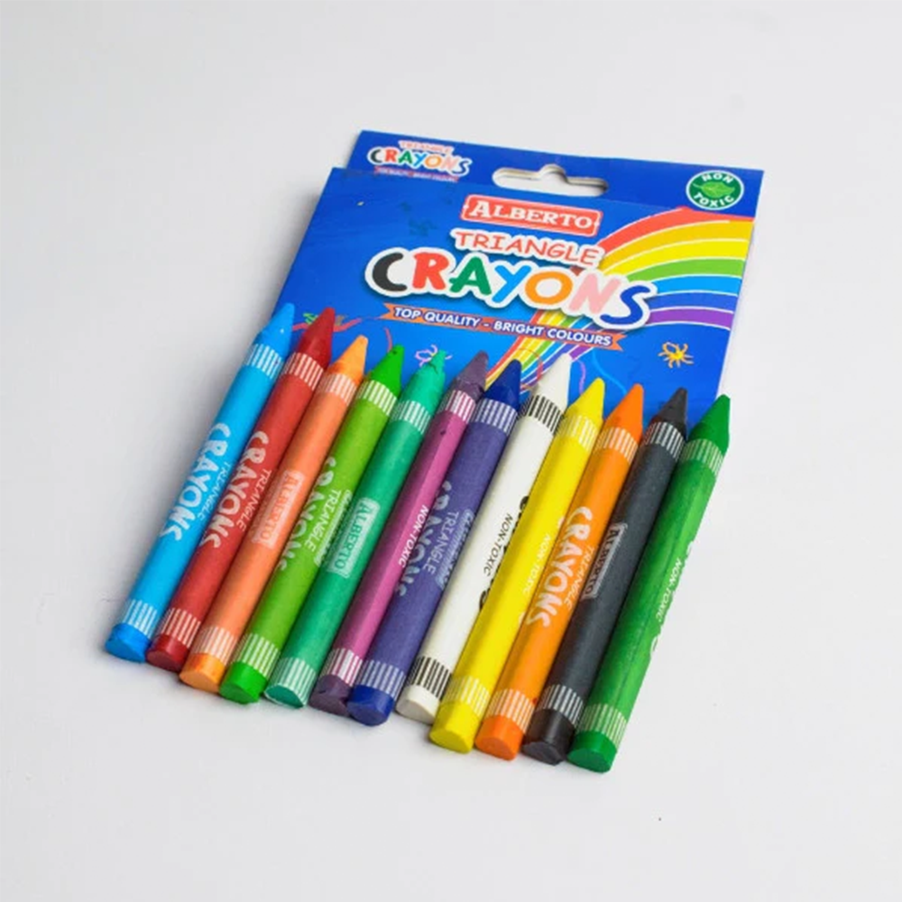 Alberto Triangle Crayons