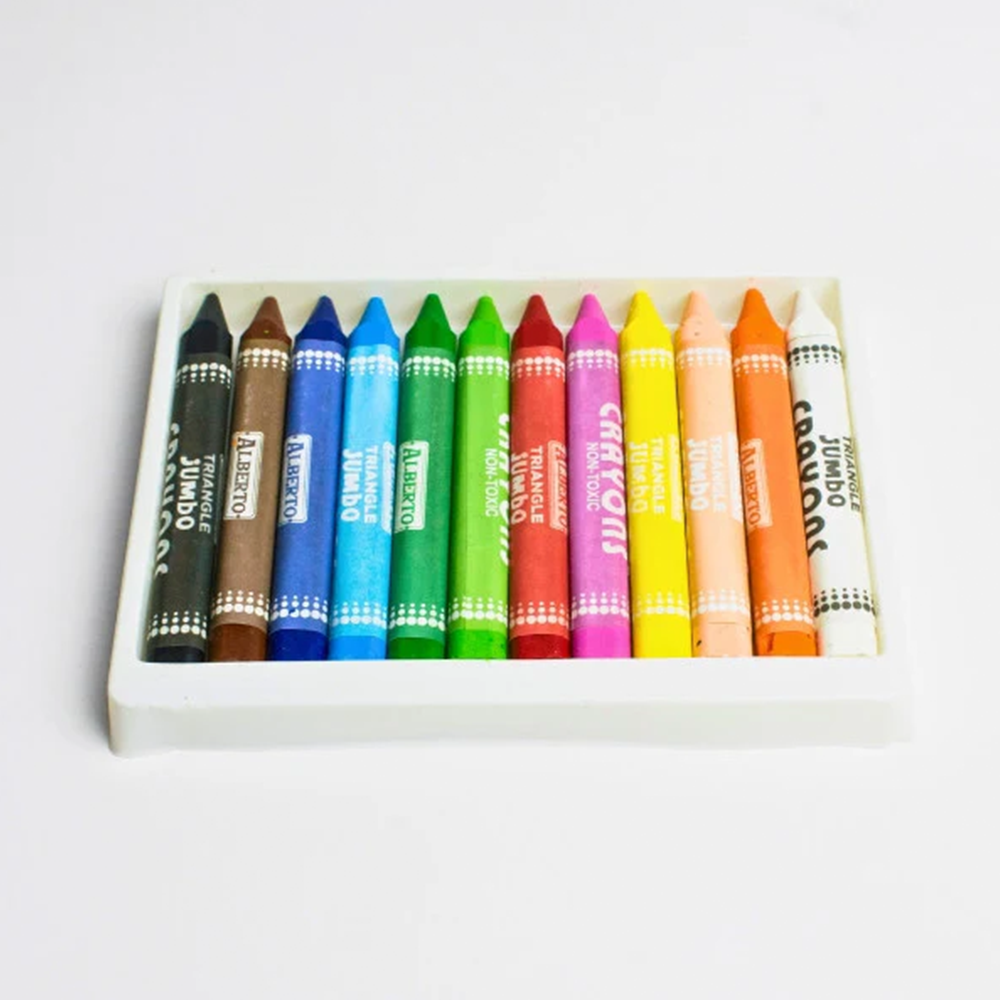 Alberto Triangle Jumbo Crayons