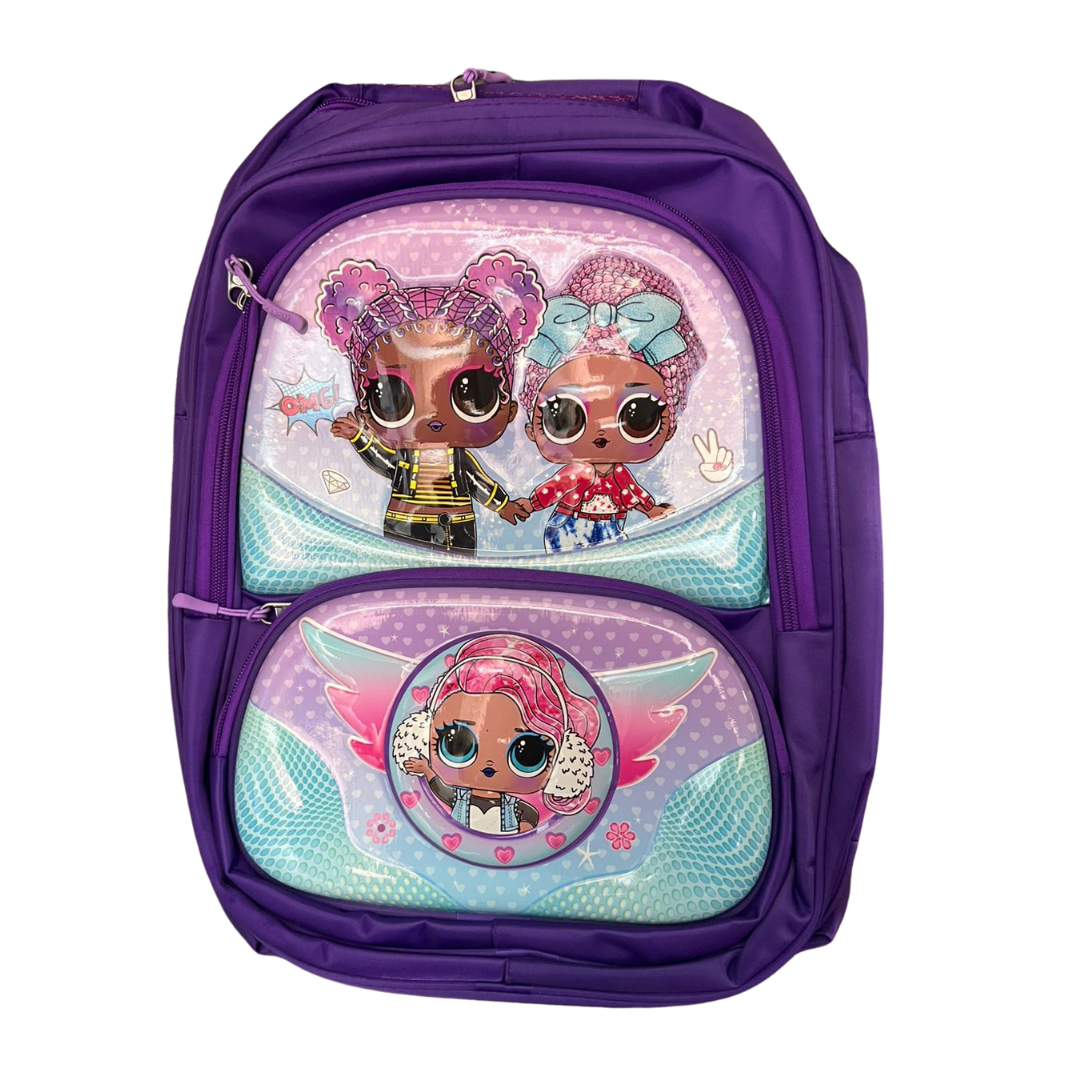 Little Girl Character School Bag (18 inch)