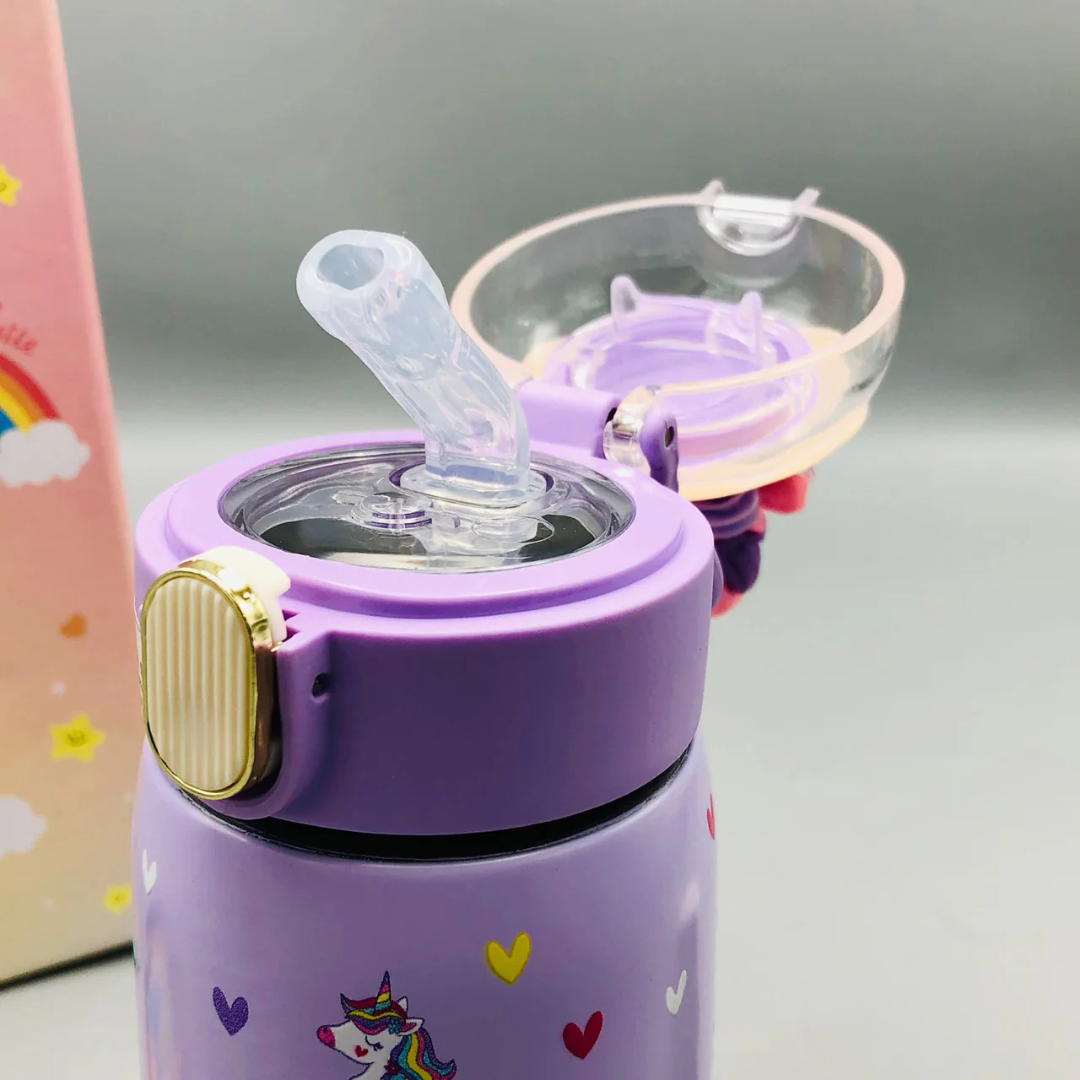 Cute Unicorn Stainless Steel Sipper