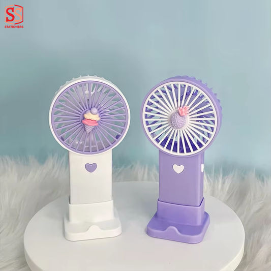Cute Mini Handheld Portable Fan