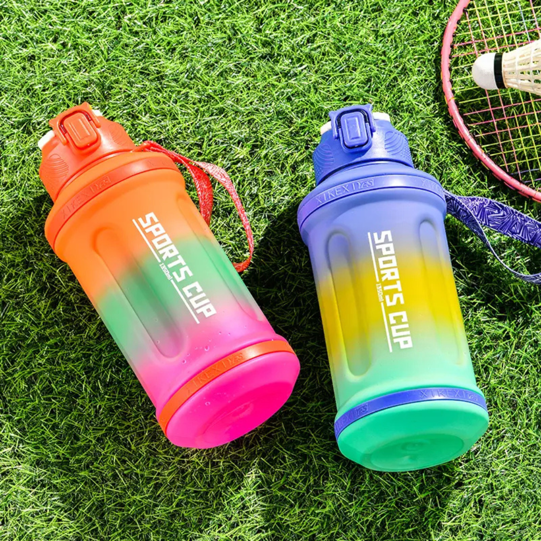 Sports Water Bottle, Leak-Proof Drinking Water Bottle