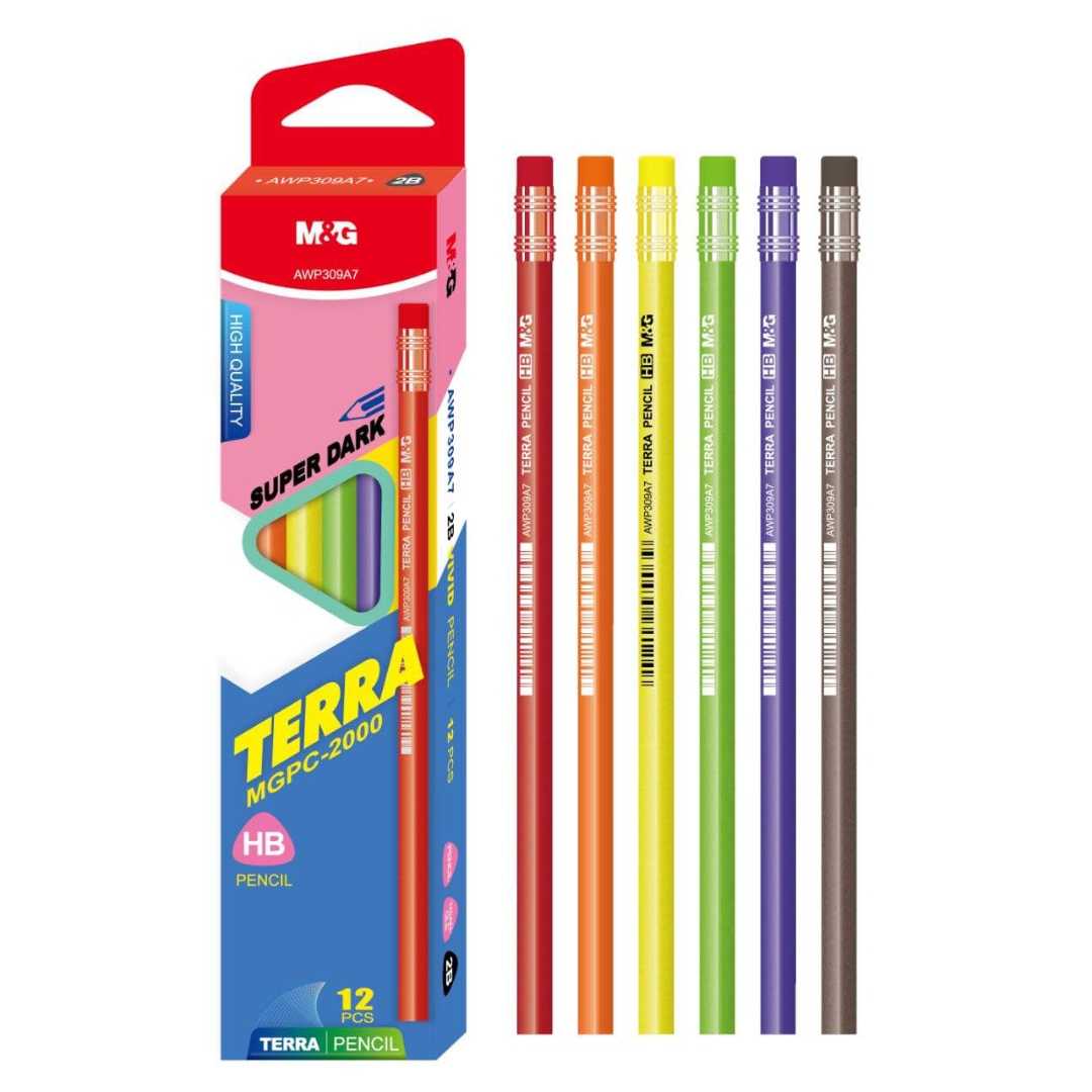 M&G High Quality Pencils Pack of 12