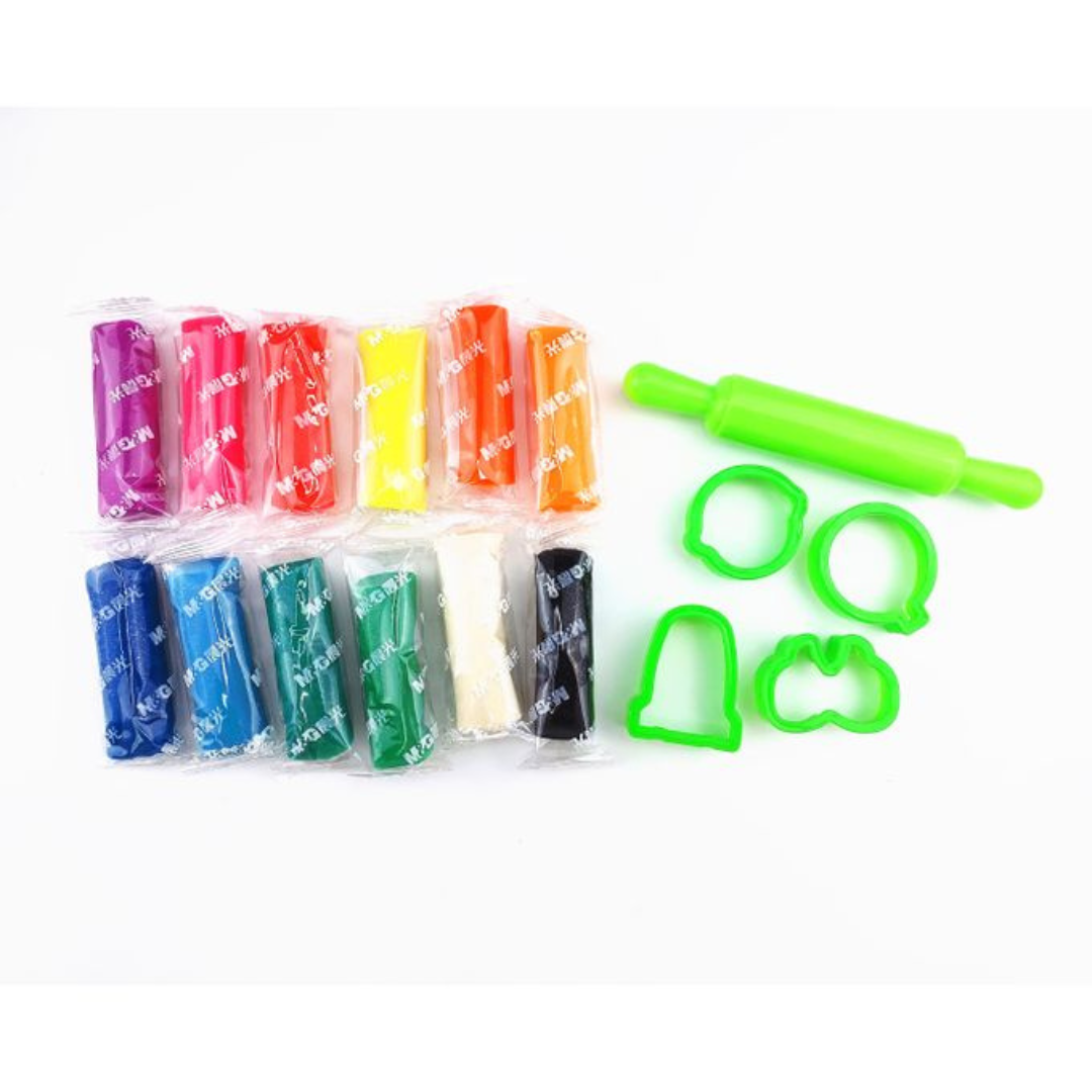 M&G PLAY DOUGH ( 12 COLOURS / SET )