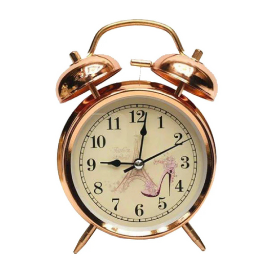 Classic Metal Twin Bell Alarm Clock