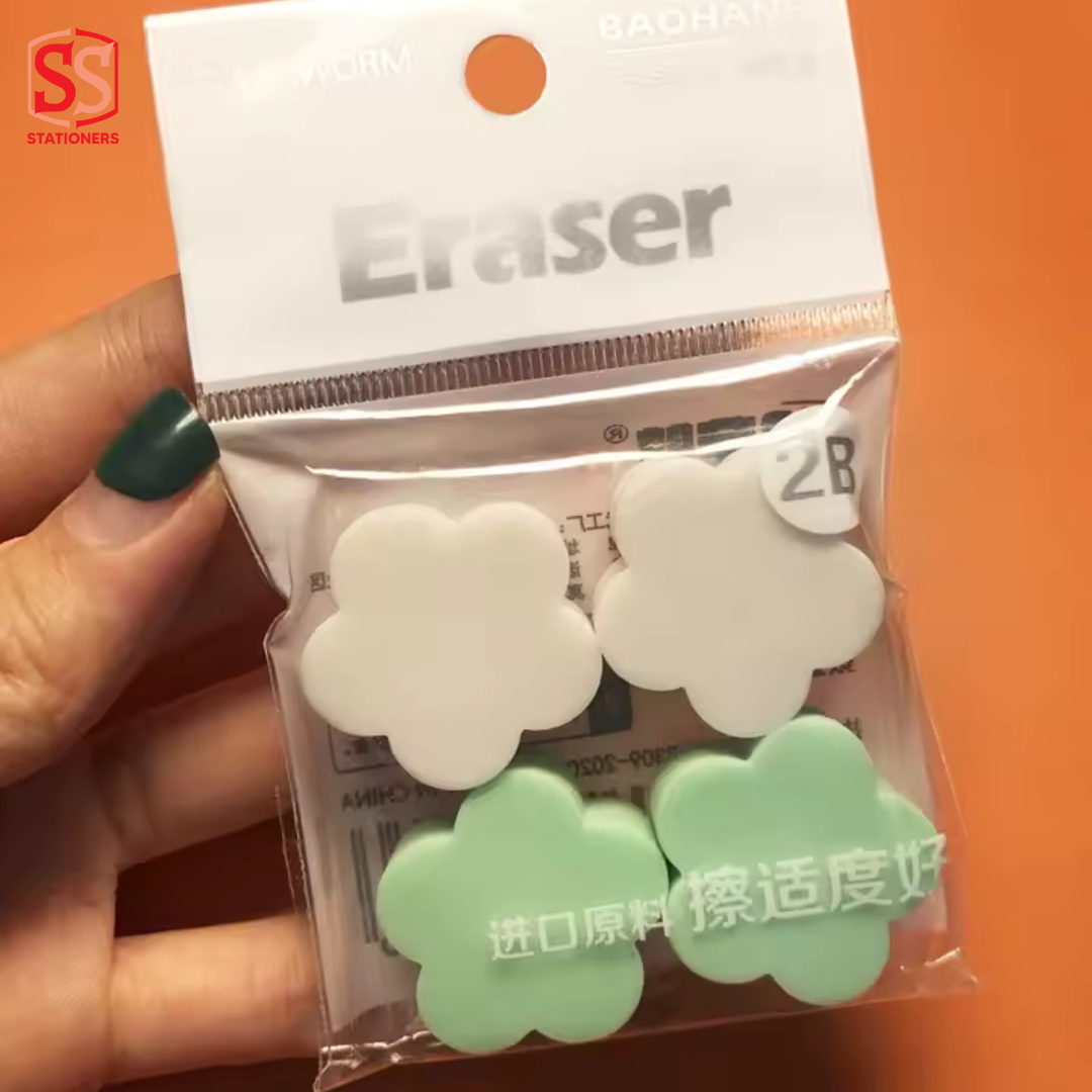 Mini Flower Erasers