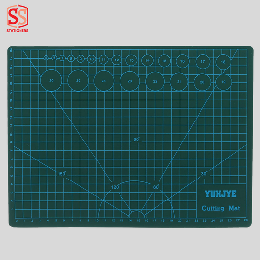 Yuhjye Self Cutting Mat With Grid Size A4