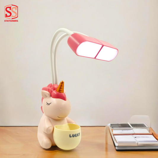 Small Study Desk LED Chargeable Lamp