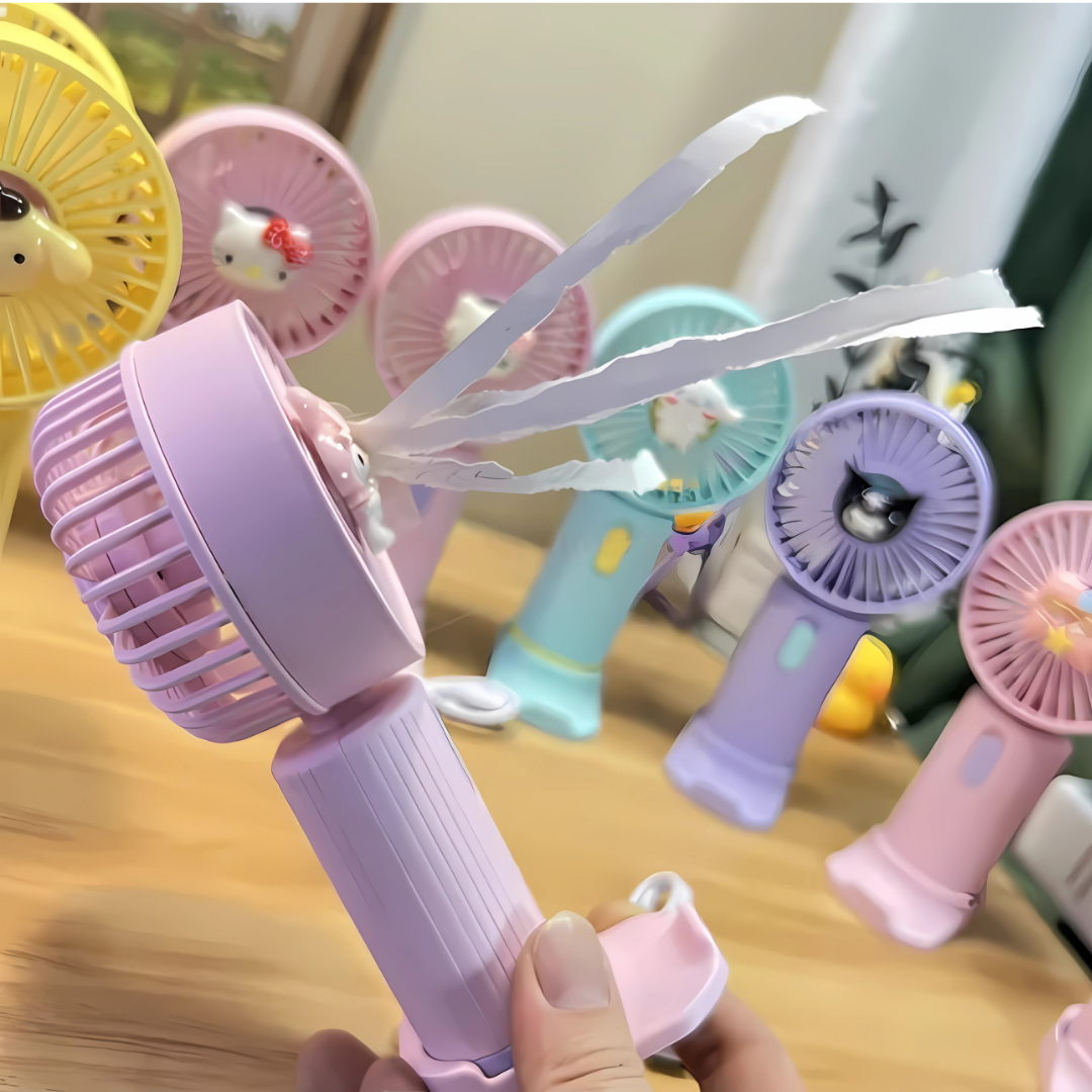 Cute Mini Handheld Portable Fan