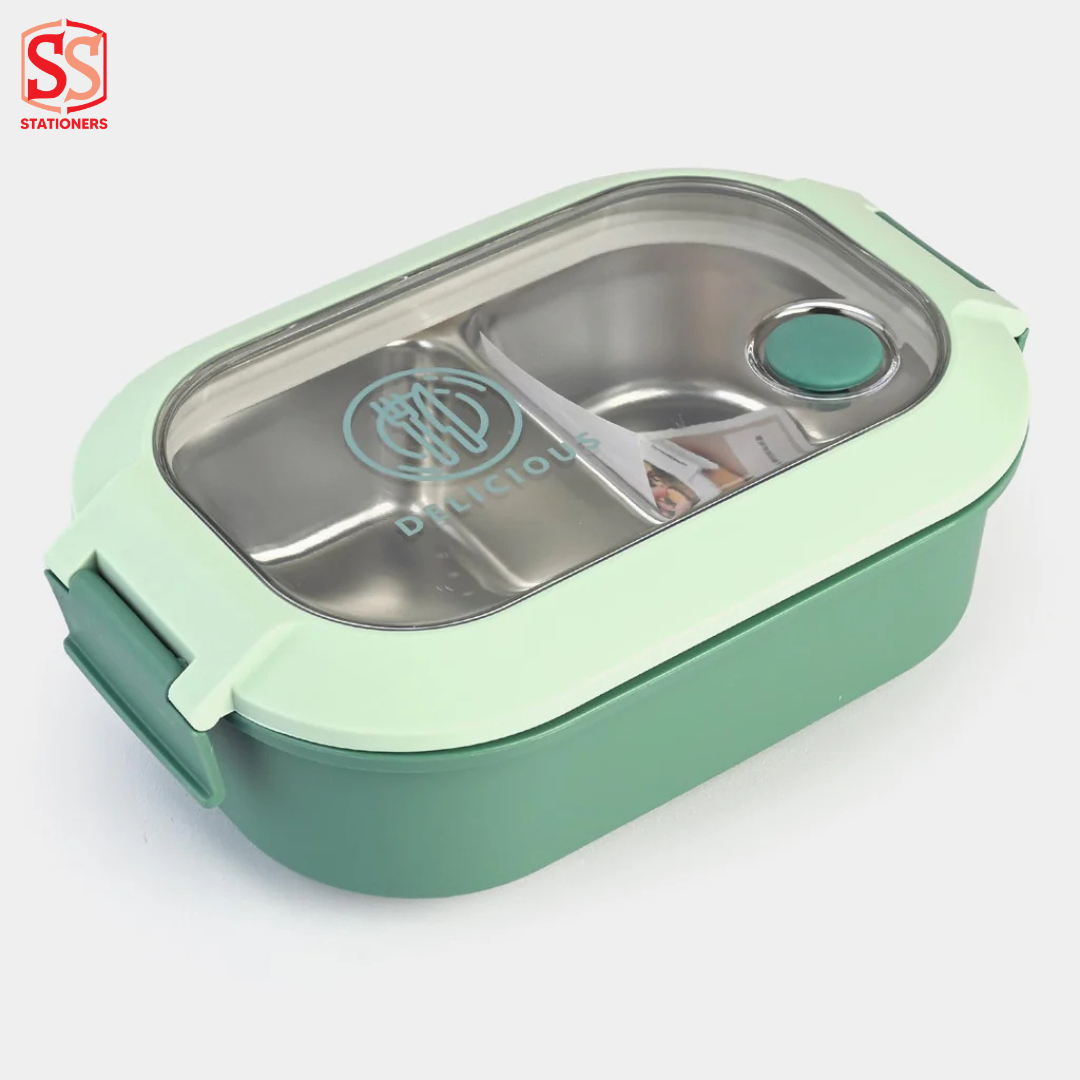 Durable & Leak-Proof Stainless Steel Lunch Box – SS Stationers