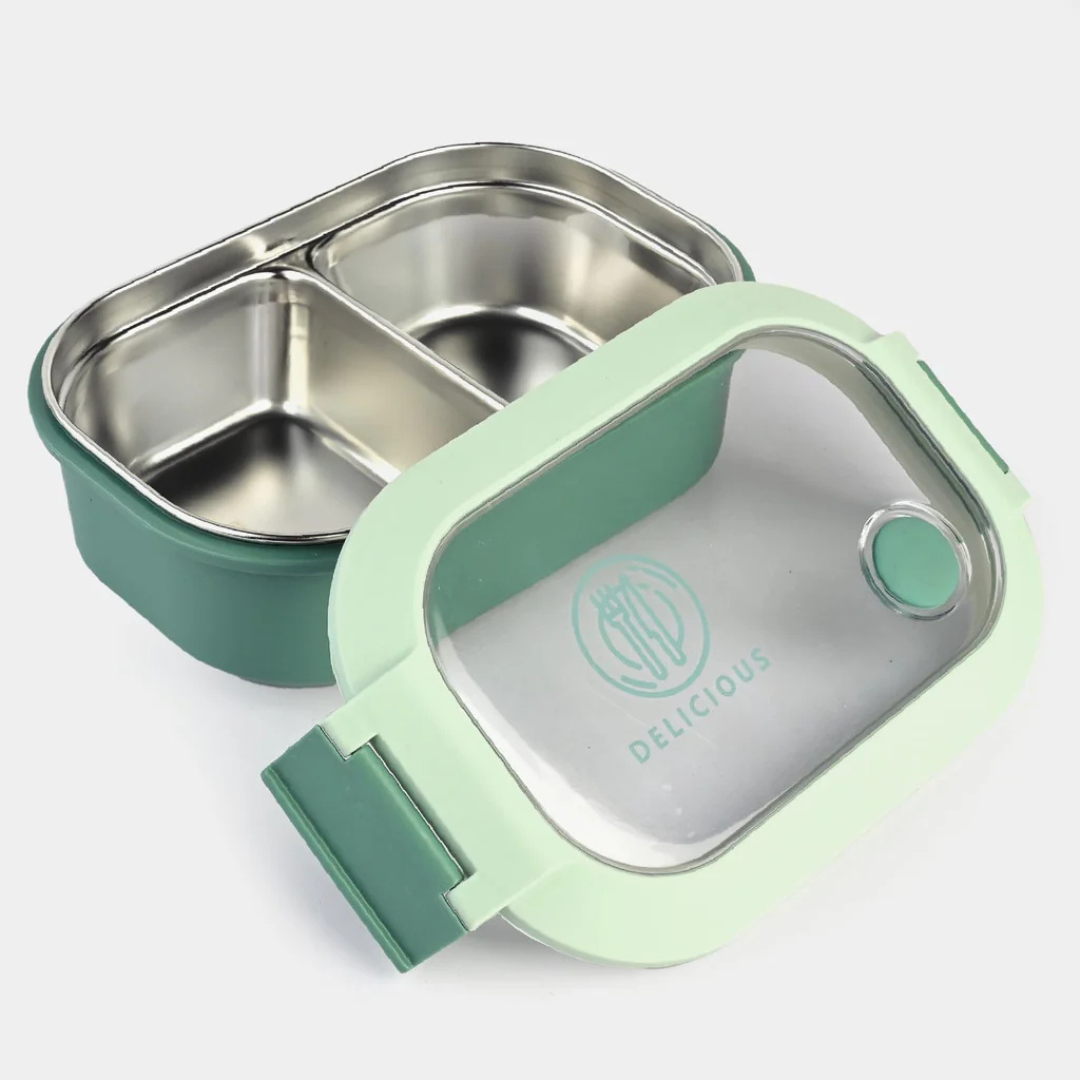 Durable & Leak-Proof Stainless Steel Lunch Box