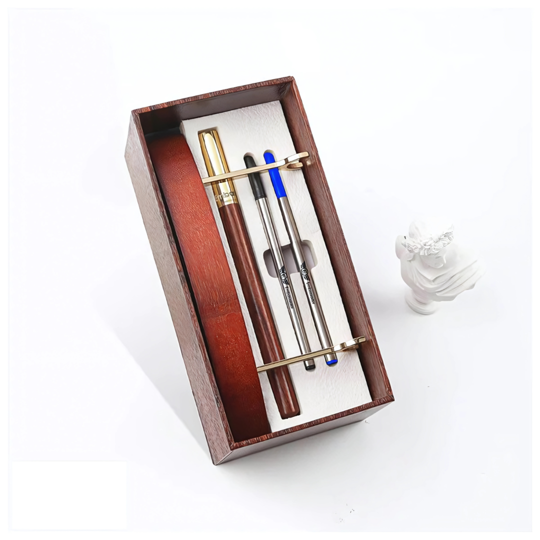 Embassador Executive Roller Pen Gift Set With STAND