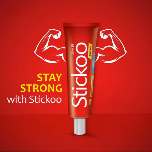 Stickoo All Purpose Liquid Glue Tube 33ML/60ML/125ML