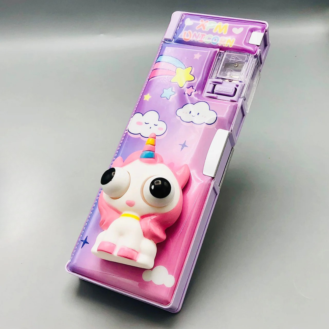 Pop Out Eyes Squishy Pencil Case