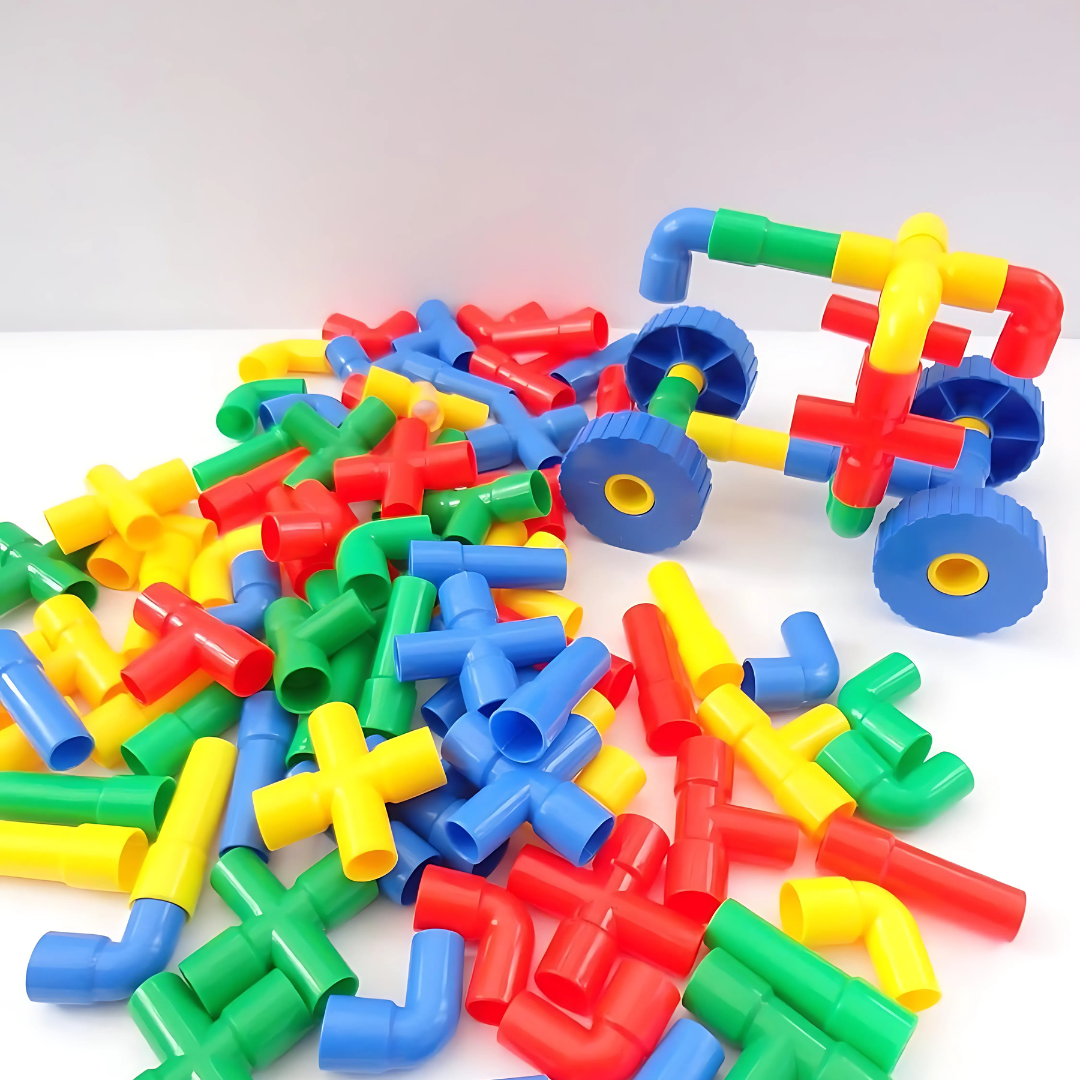 Building Blocks Pipes Set