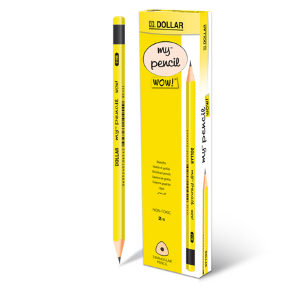 Dollar My Pencil Wow pack of 12