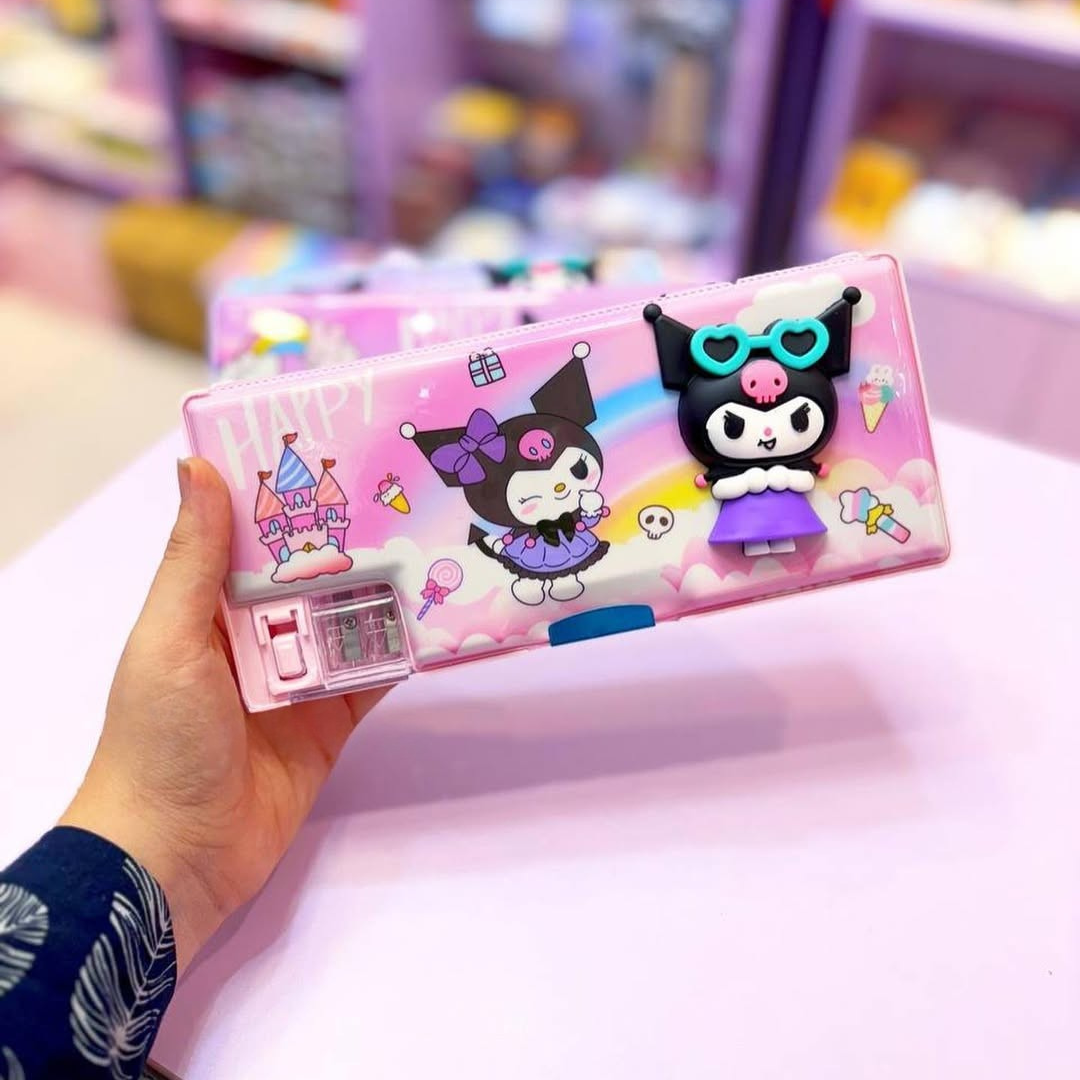 Kuromi Cutie Magnetic Pencil Case