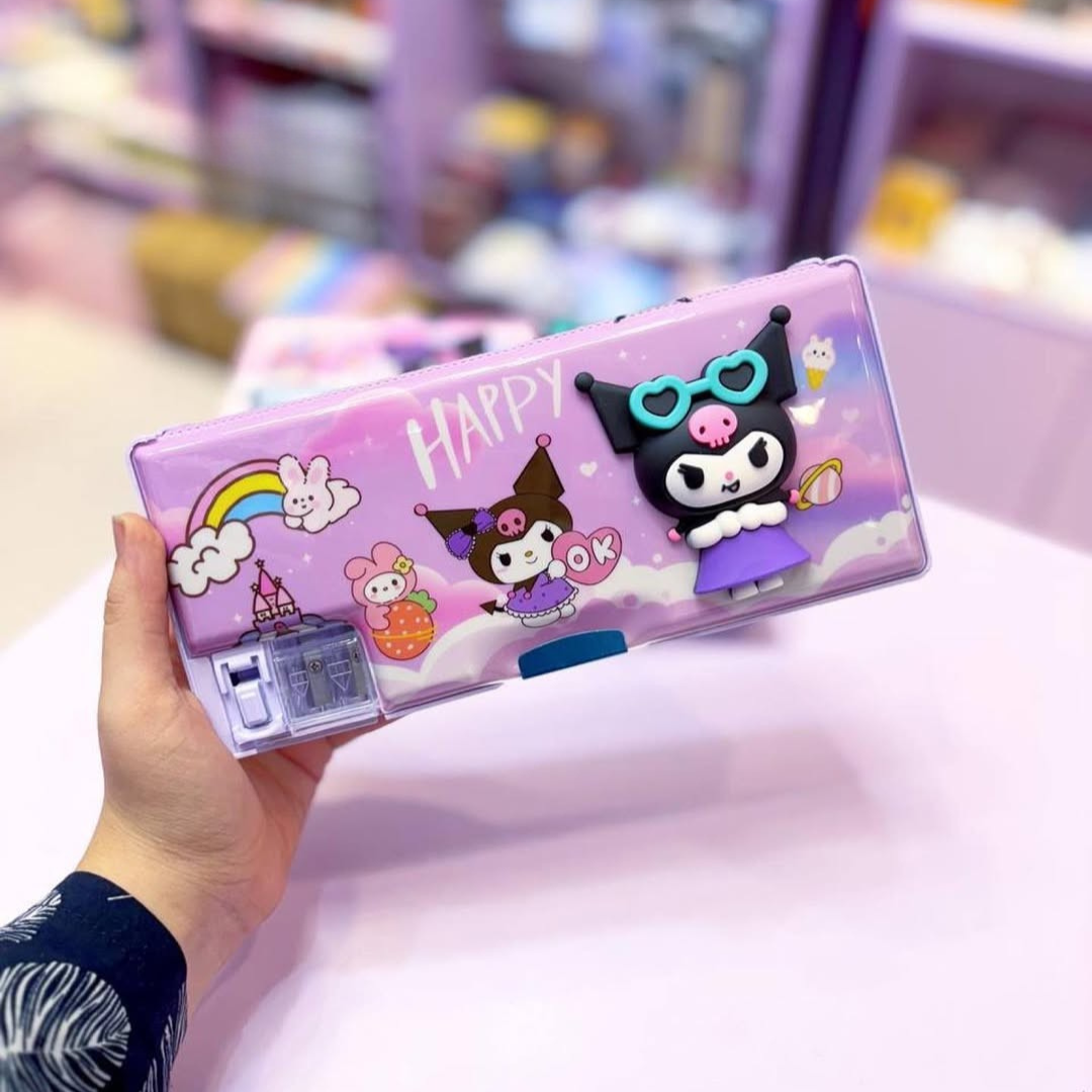 Kuromi Cutie Magnetic Pencil Case