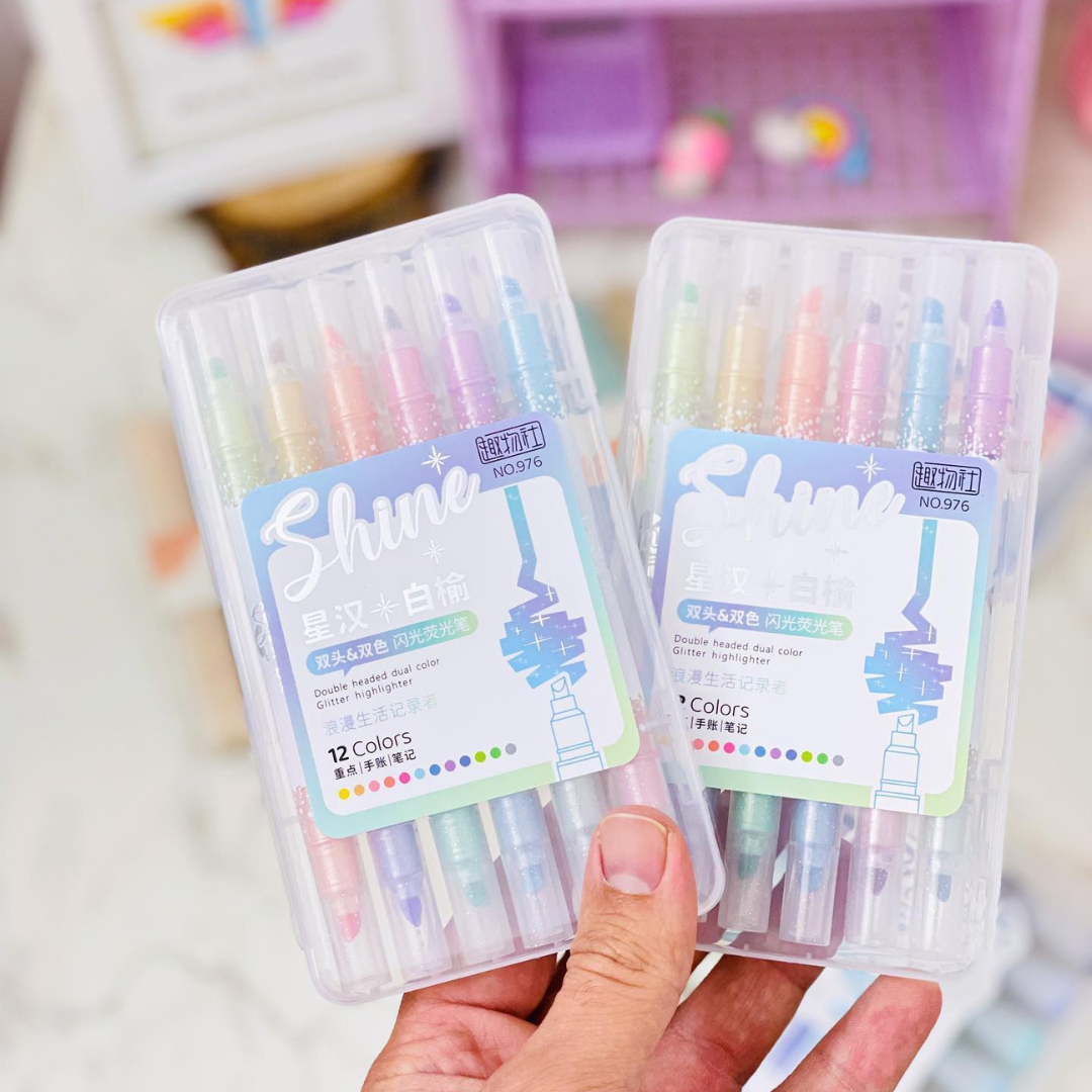 Shiny Pen Highlighters