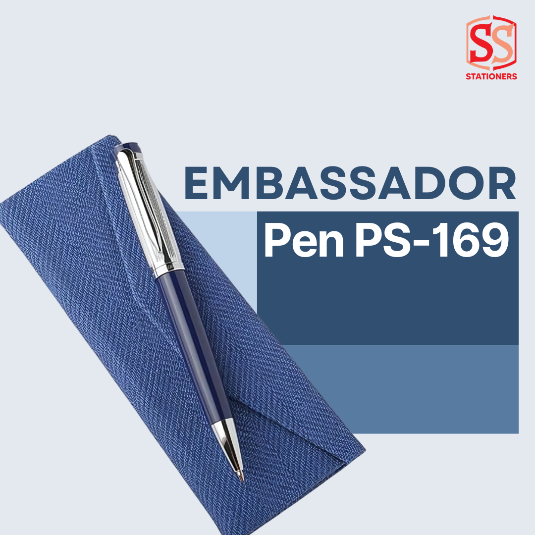 Embassador Blue Pen Gift set