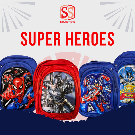 Superheroes School Bag (14 inch)