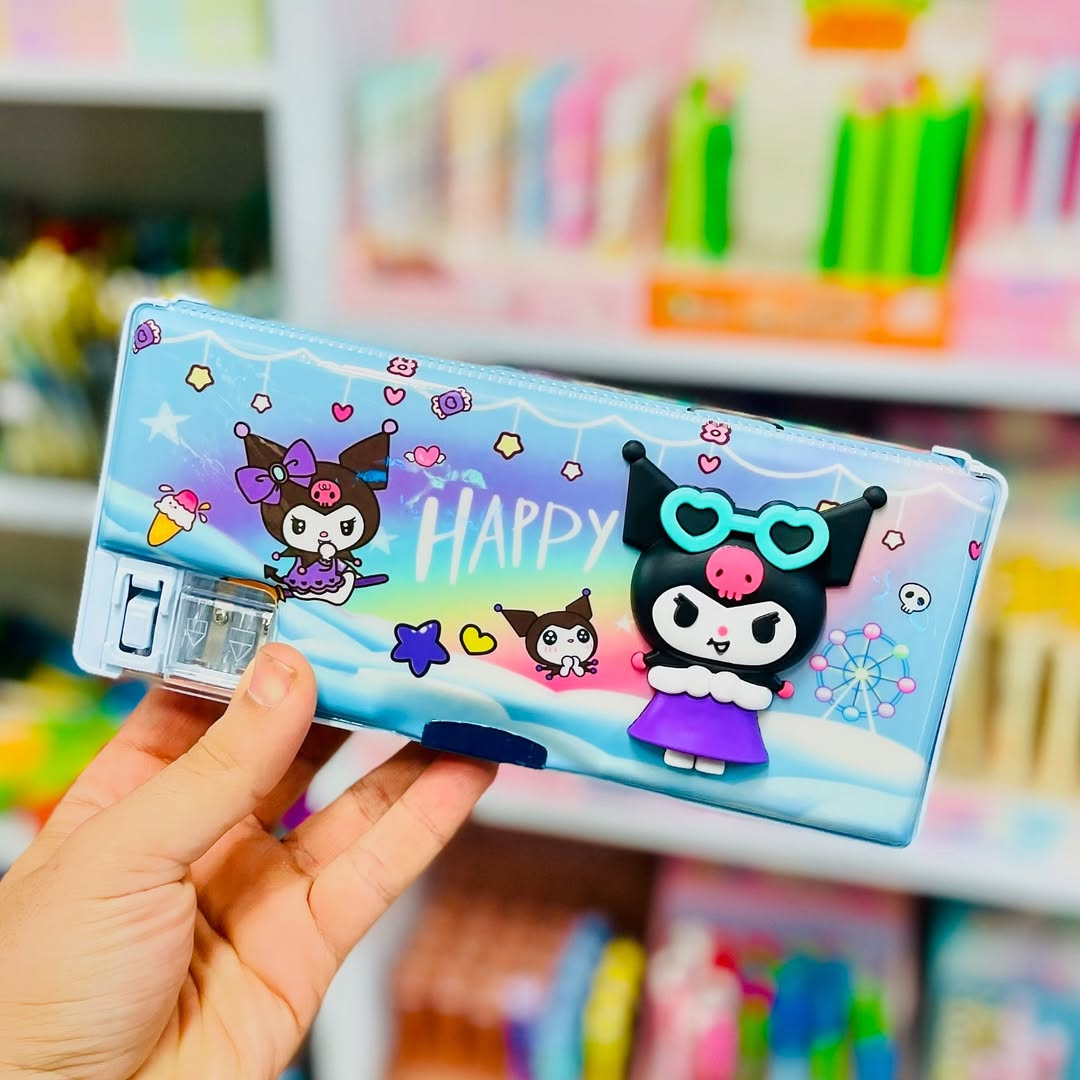 Kuromi Cutie Magnetic Pencil Case