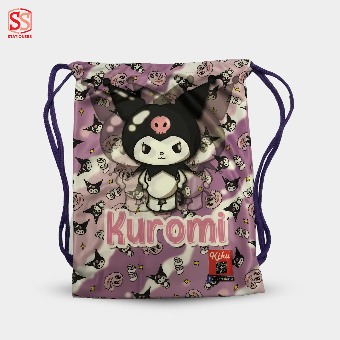 Kuromi Drawstring Bag