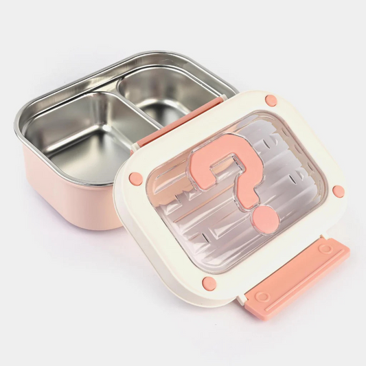 Leak-Proof. Worry-Proof Steel Lunch Box