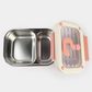 Leak-Proof. Worry-Proof Steel Lunch Box