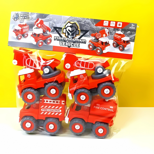 Fire Brigade Cars Set