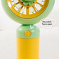 Long Battery Life Electric Fan