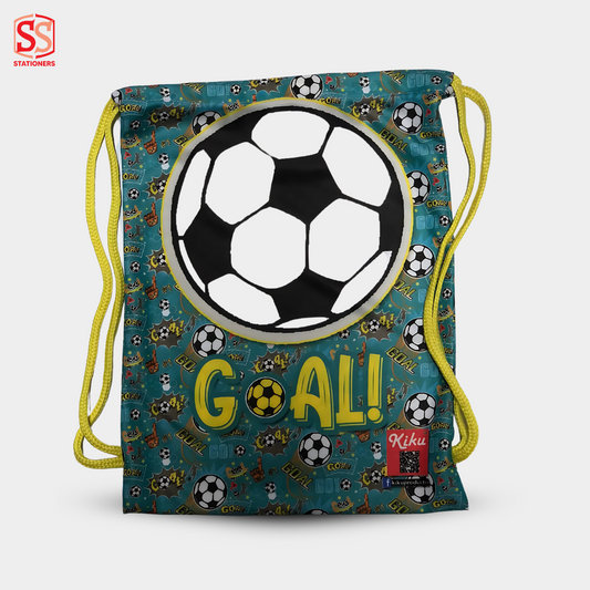 Football Drawstring Bag