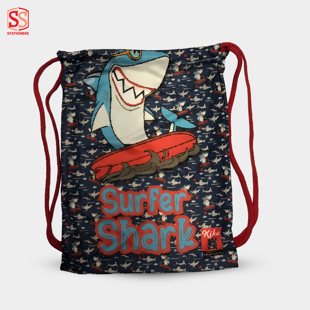 Shark Drawstring Bag – SS Stationers