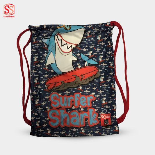 Shark Drawstring Bag