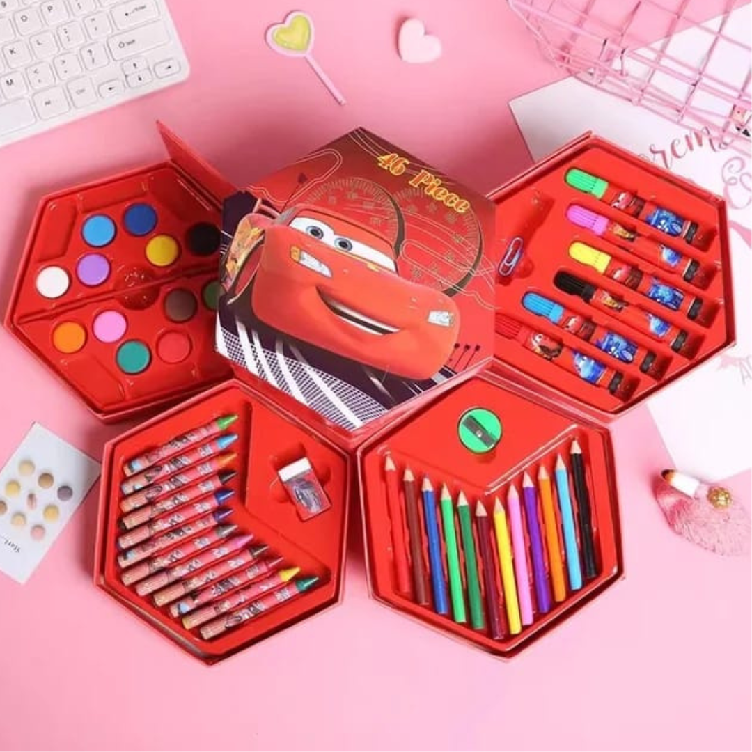 46 Pieces Art Set with Drawers (Boys)