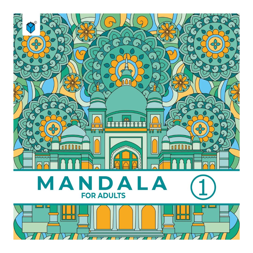 MANDALA FOR ADULTS coloring book-1