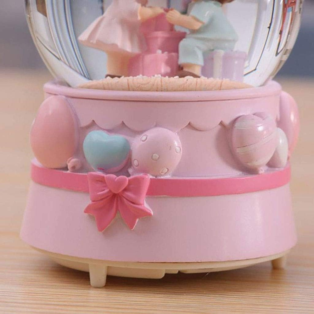 Couple Doll Music Box Crystal Ball