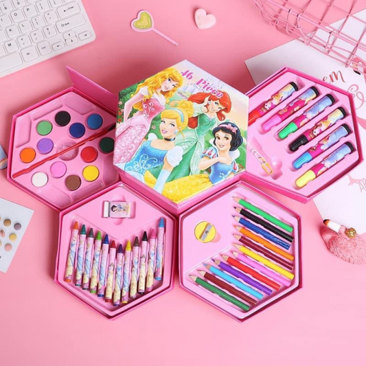 46 Pieces Art Set with Drawers (Girls)