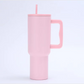 Tumbler with Handle Straw