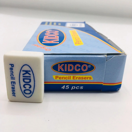 Kidco Eraser pkt of 45 pcs