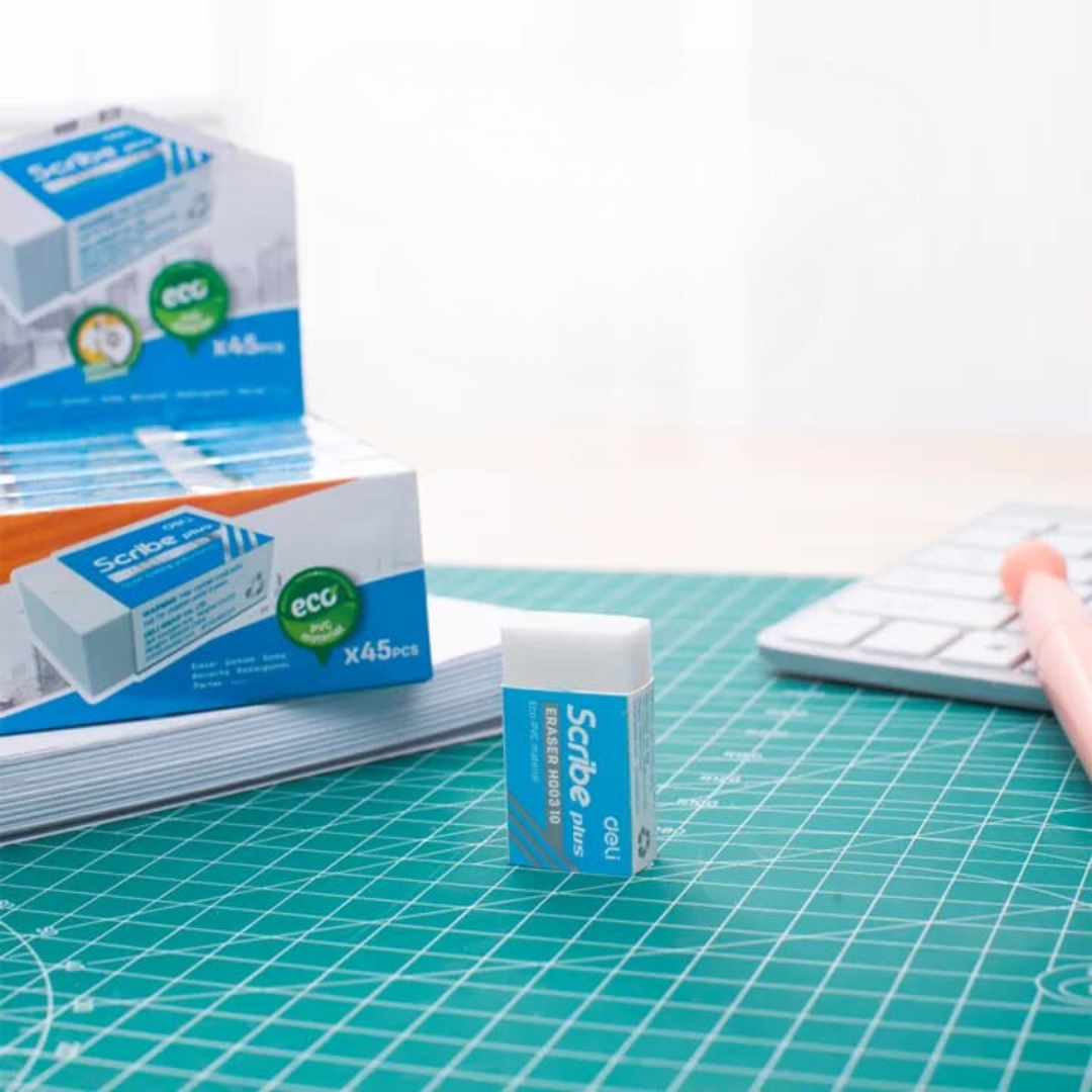 Deli Scribe White Eraser – SS Stationers