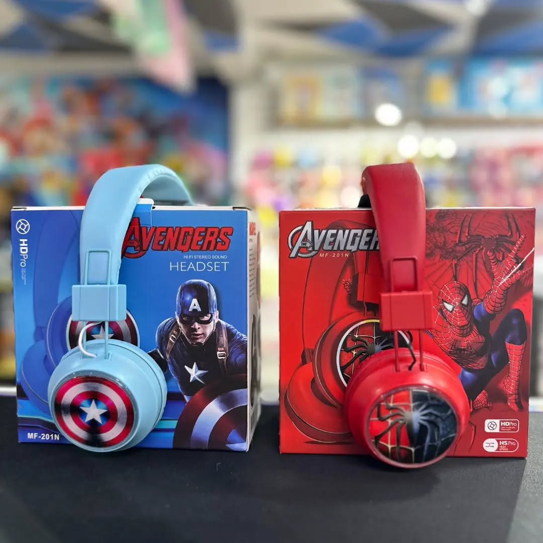 Avengers-Themed Wireless Headphones