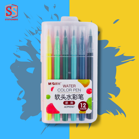 M&G Water color Brush Marker Set 12/18/24/36/48