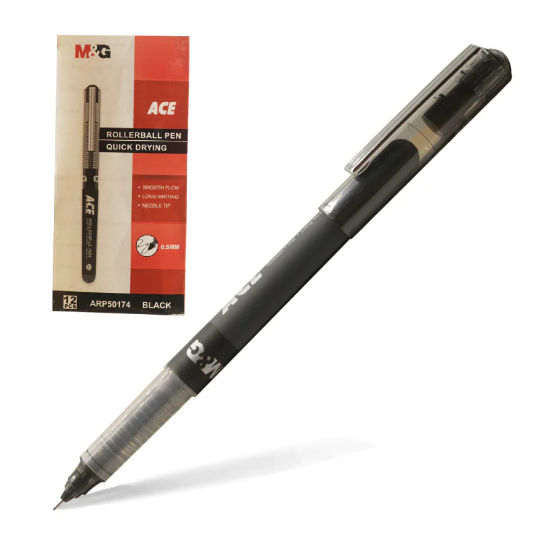 M&G ACE ROLLERBALL PEN single piece