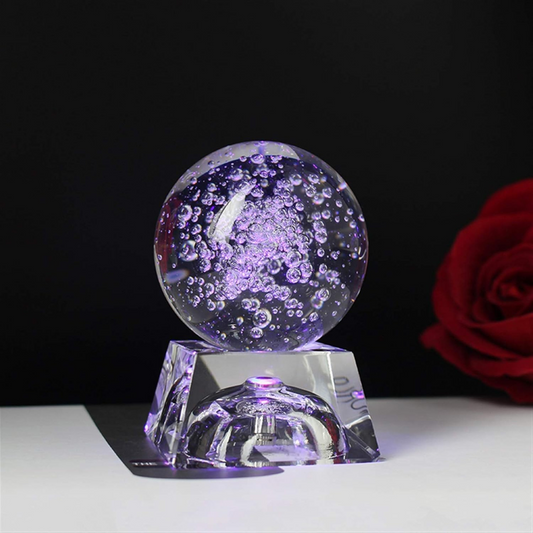 Glowing Crystal Ball Night Light